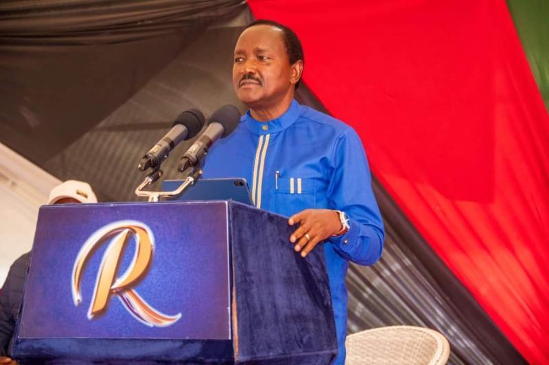 File image of Wiper leader Kalonzo Musyoka.